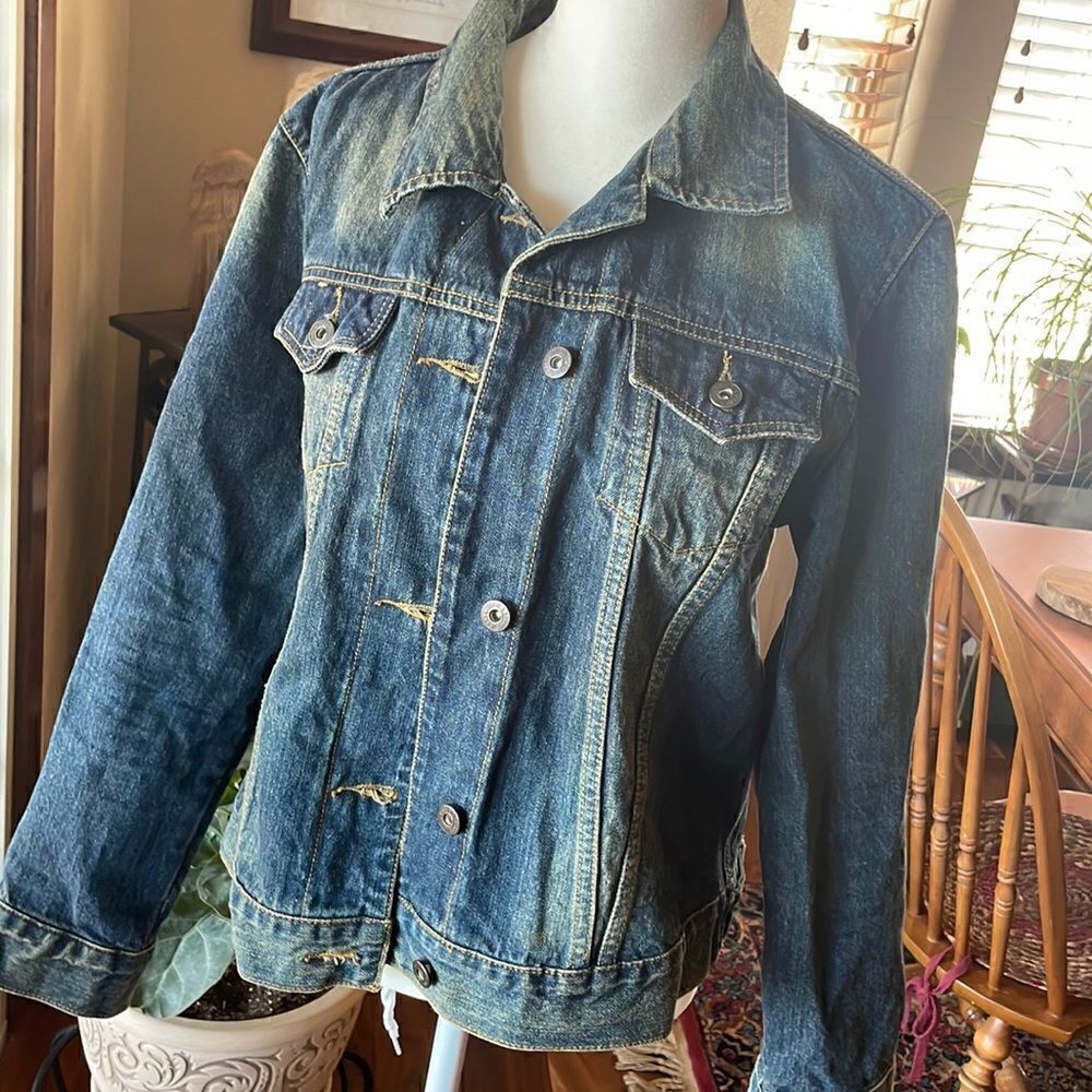 Vintage Steve & Barry's Jeans Denim Jacket - Large